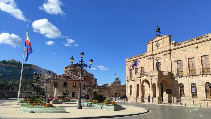 Plaza del Ayuntamiento de Linares.