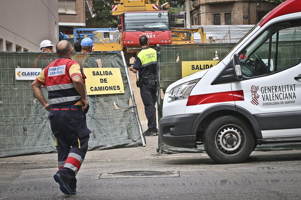 Un muerto en un accidente laboral en Alcoy