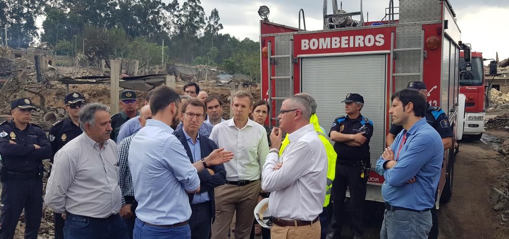 Explosión en Tui, Pontevedra | Así amanece la zona cero