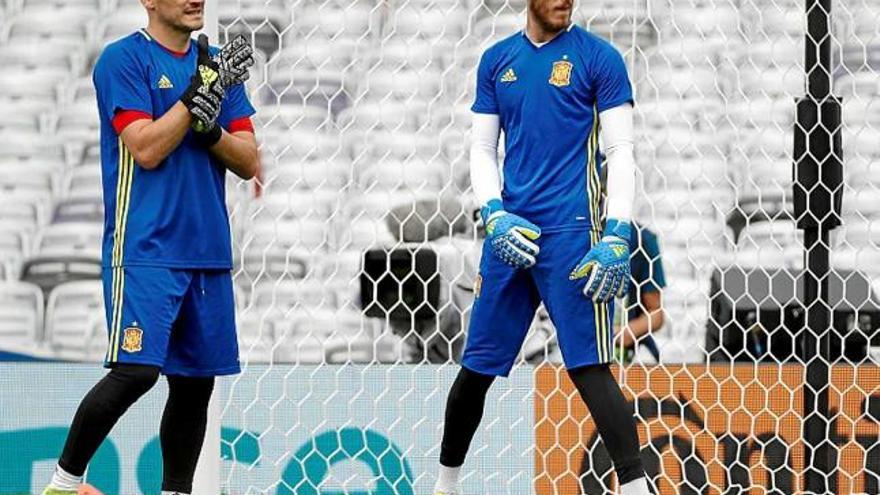 Casillas o De Gea, aquest és el dubte de Vicente del Bosque per a avui