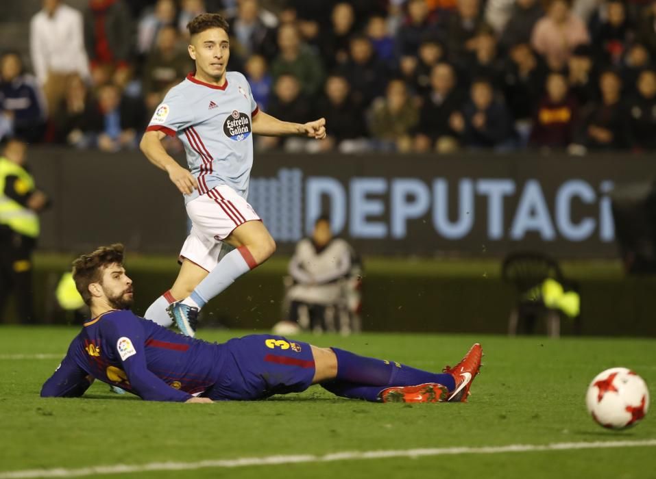 Las mejores imágenes del partido disputado hoy en Balaídos entre el Celta y el Barça