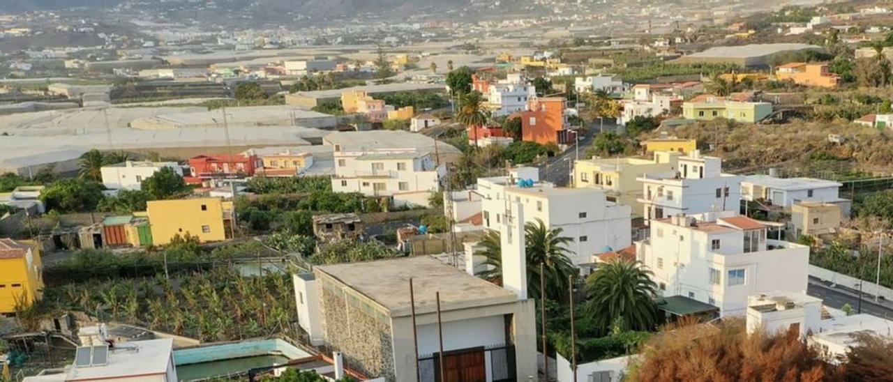 Imagen de la colada en la zona de La Laguna.