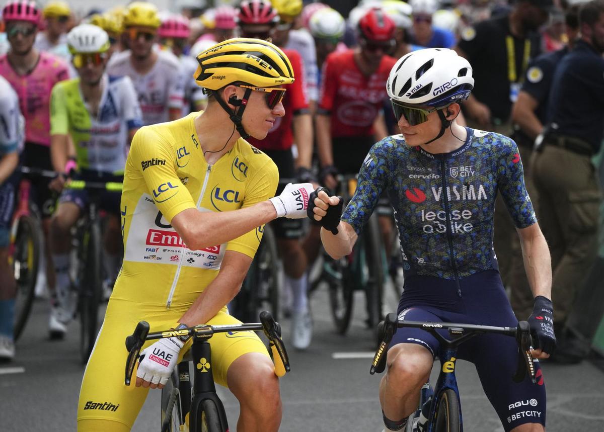El Tour es prepara per al duel entre Pogacar i Vingegaard El Tour es prepara per al duel entre Pogacar i Vingegaard