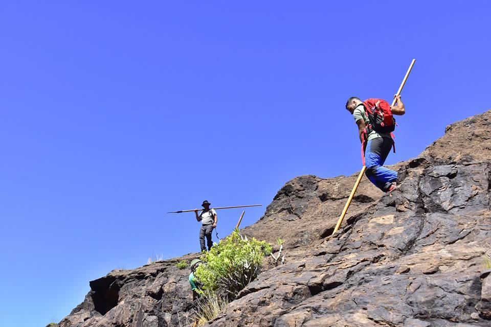 Encuentro de Aficionados al Salto del Pastor en La Aldea