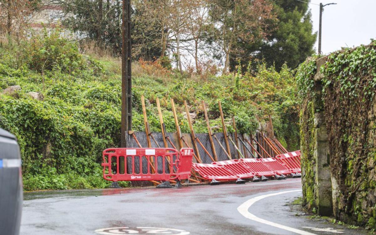Muro cedido en Duque de Terranova.