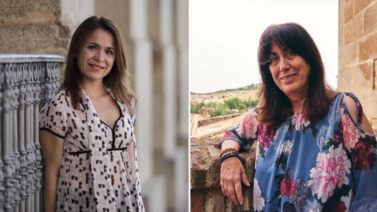 Belén Fernández (PSOE) y Consuelo López (UP).