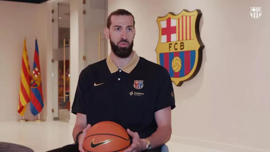 Primeras palabras de Shengelia como jugador del Barça
