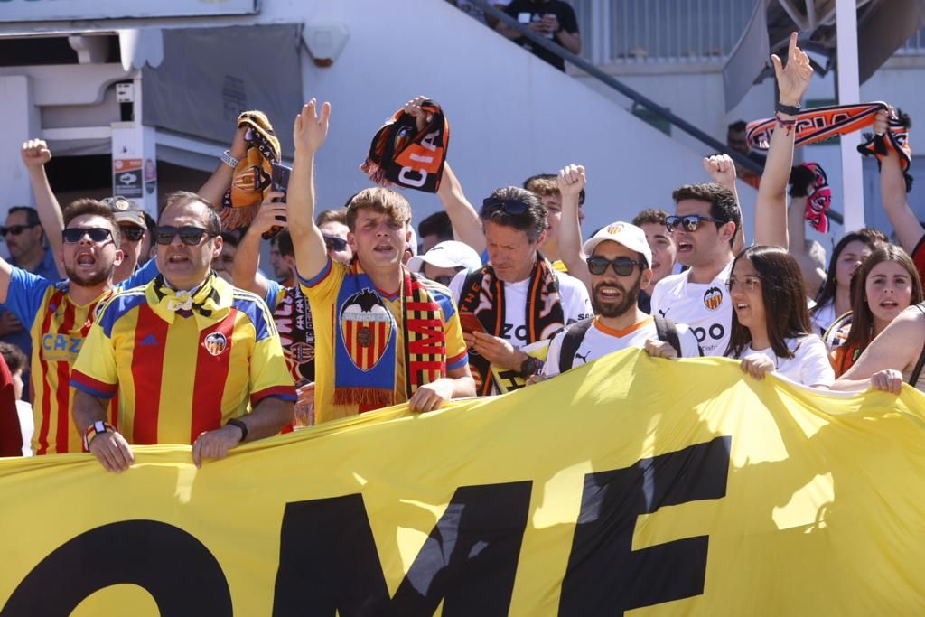 El compromiso de la afición del Valencia CF en Elche