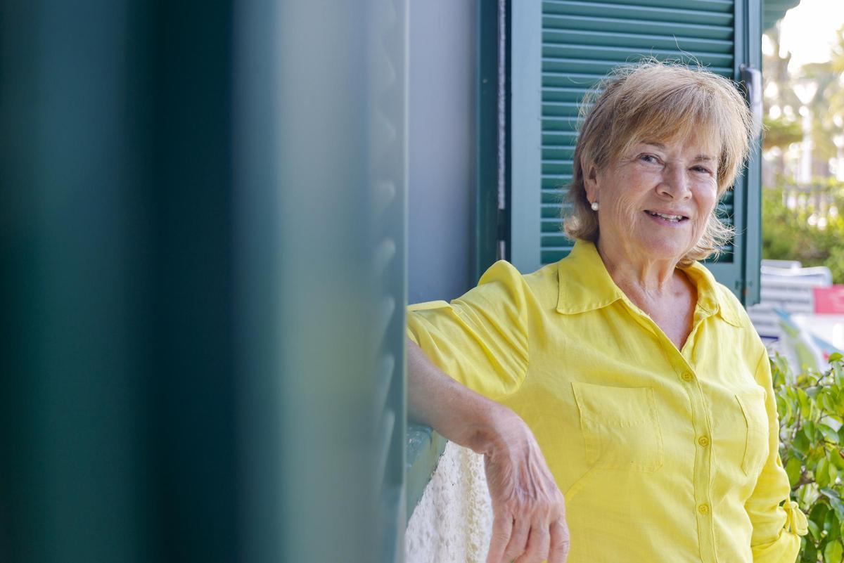 La magistrada jubilada Ascensión Martín, fotografiada esta semana en Islas Menores.