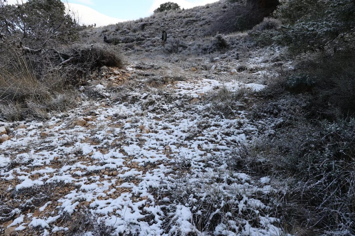 Aitana congrega a familias y visitantes para ver la nieve el Día de Reyes
