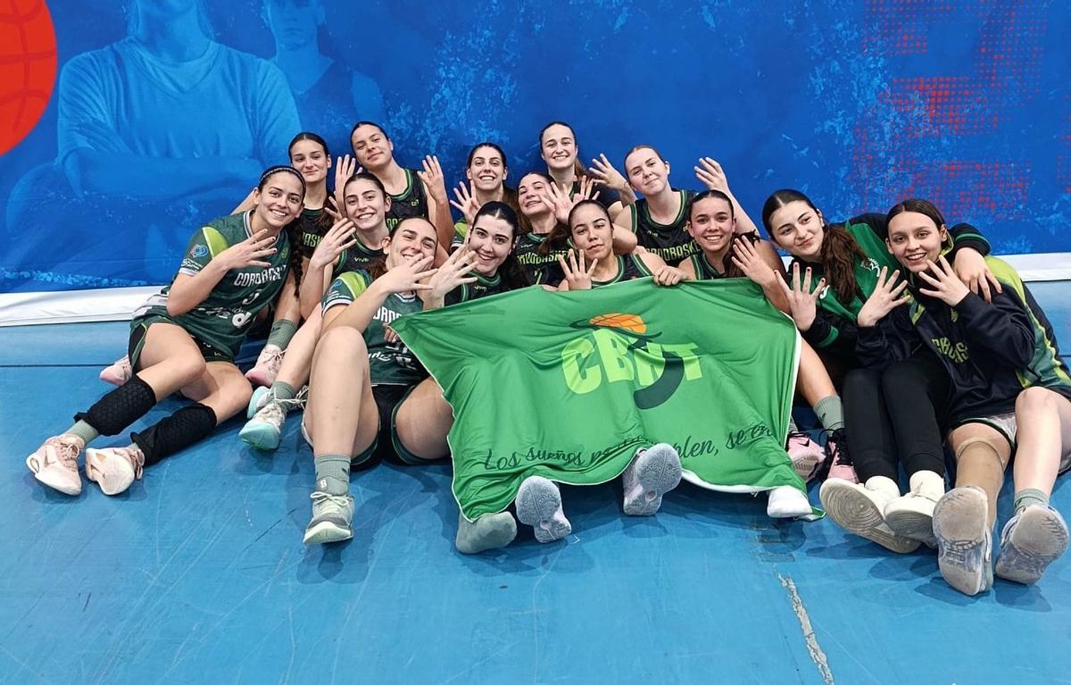 Jugadoras del Cordobasket júnior.