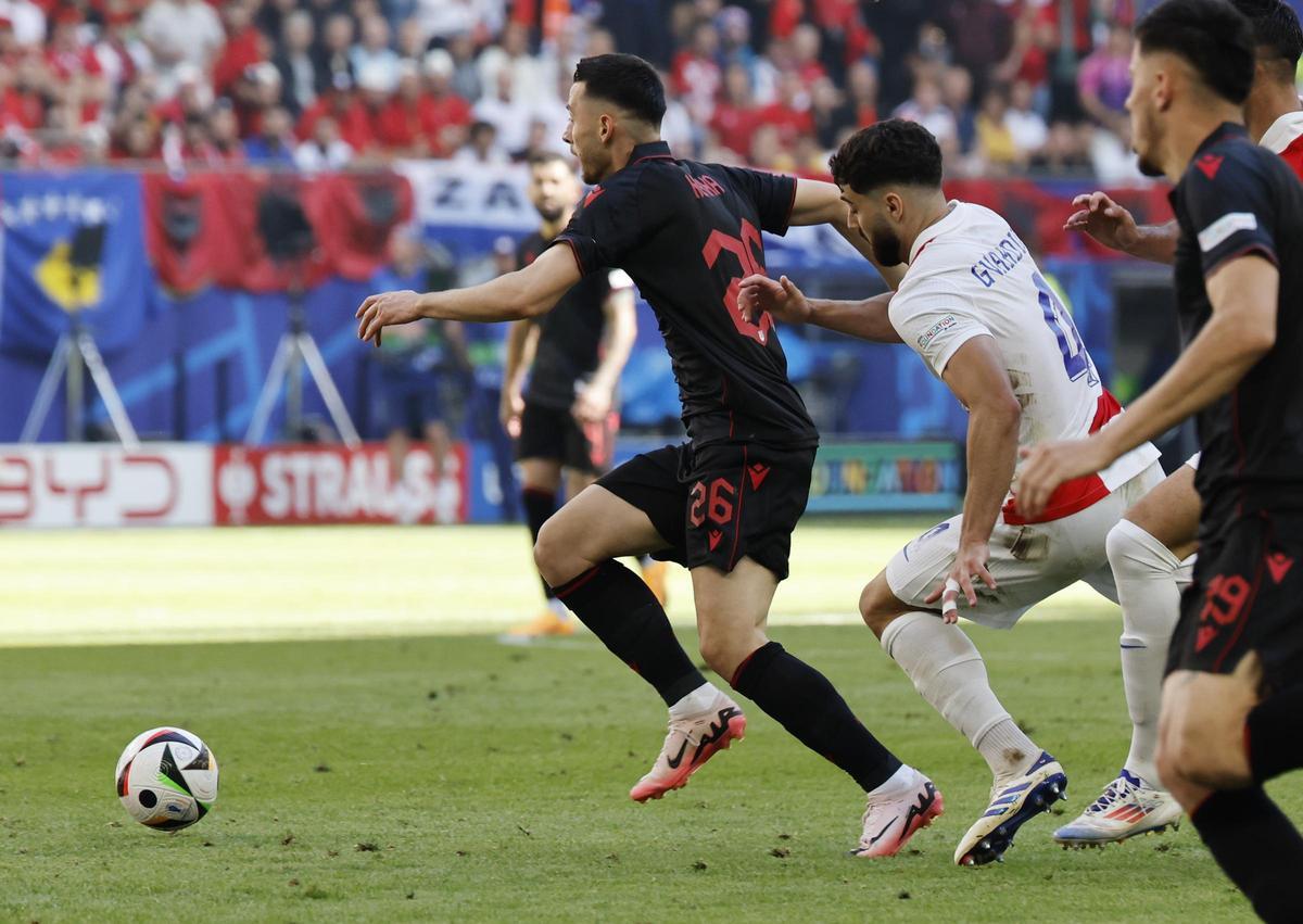 El Croacia - Albania acabó 2 a 2