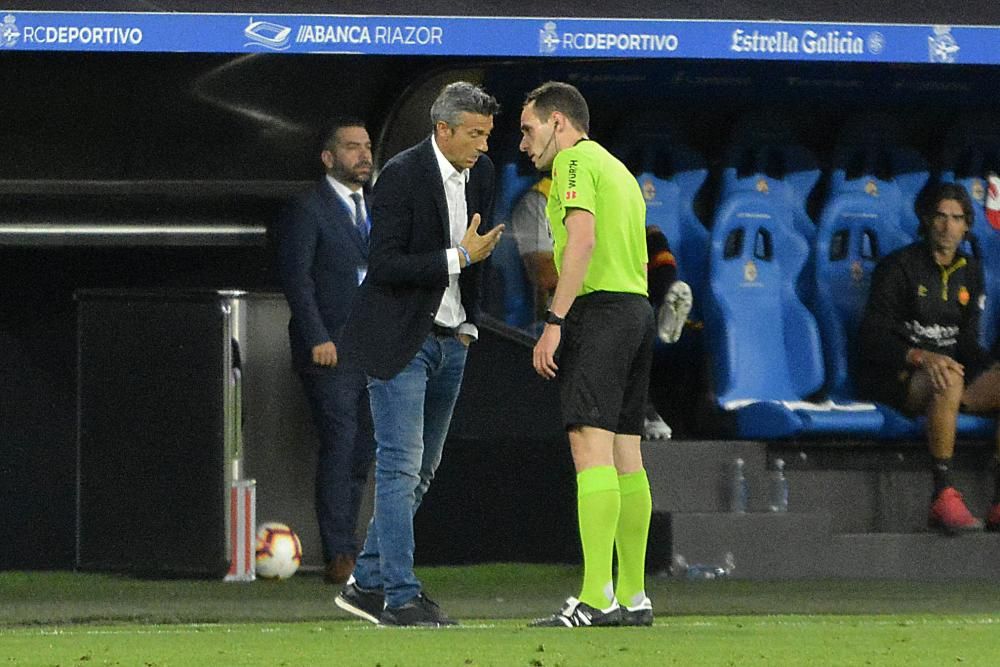 El Dépor le gana al Mallorca 1-0 en el descuento