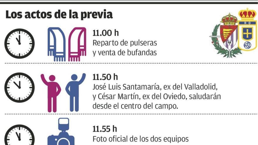 Más de 2.000 seguidores arropan en Valladolid al Oviedo