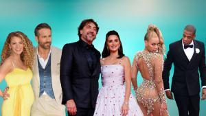 Tres parejas de famosos que decidieron casarse en secreto: Blake Lively y Ryan Reynolds; Penélope Cruz y Javier Bardem, y Beyoncé y Jay Z.