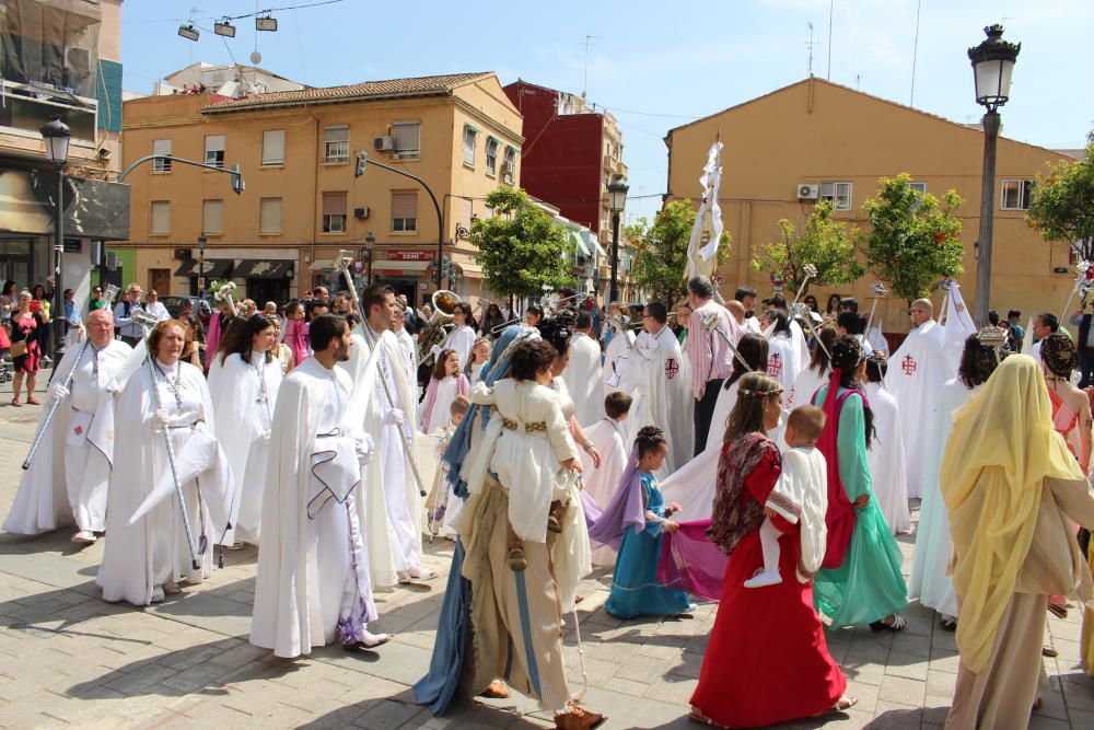 El Caragol, último acto de la Semana Santa Marinera en la Plaza de la Cruz