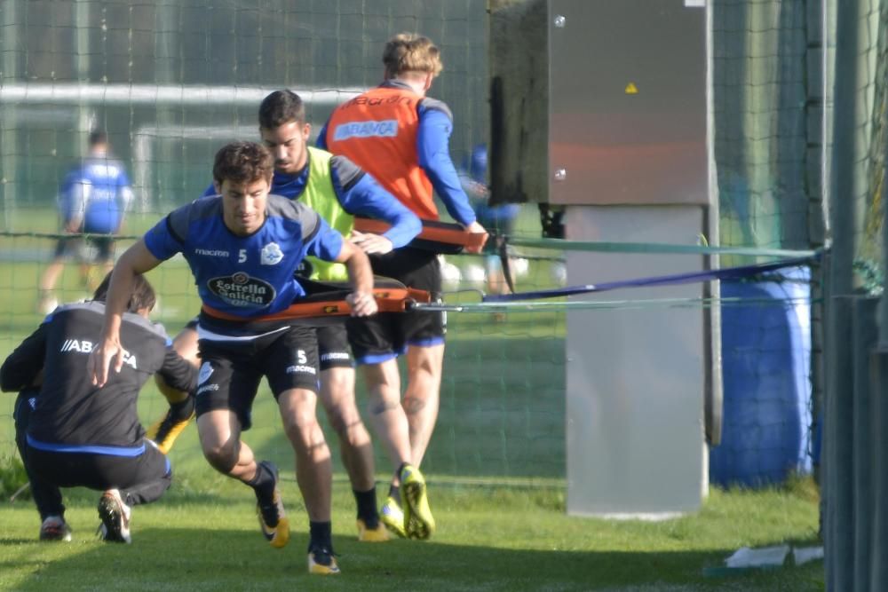 El Dépor prepara el duelo de Liga ante Las Palmas