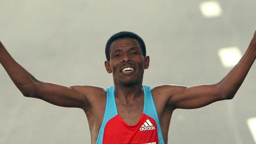 Gebrselassie.