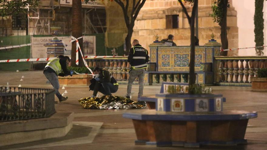 Ataque con arma blanca en una iglesia de Algeciras, en imágenes