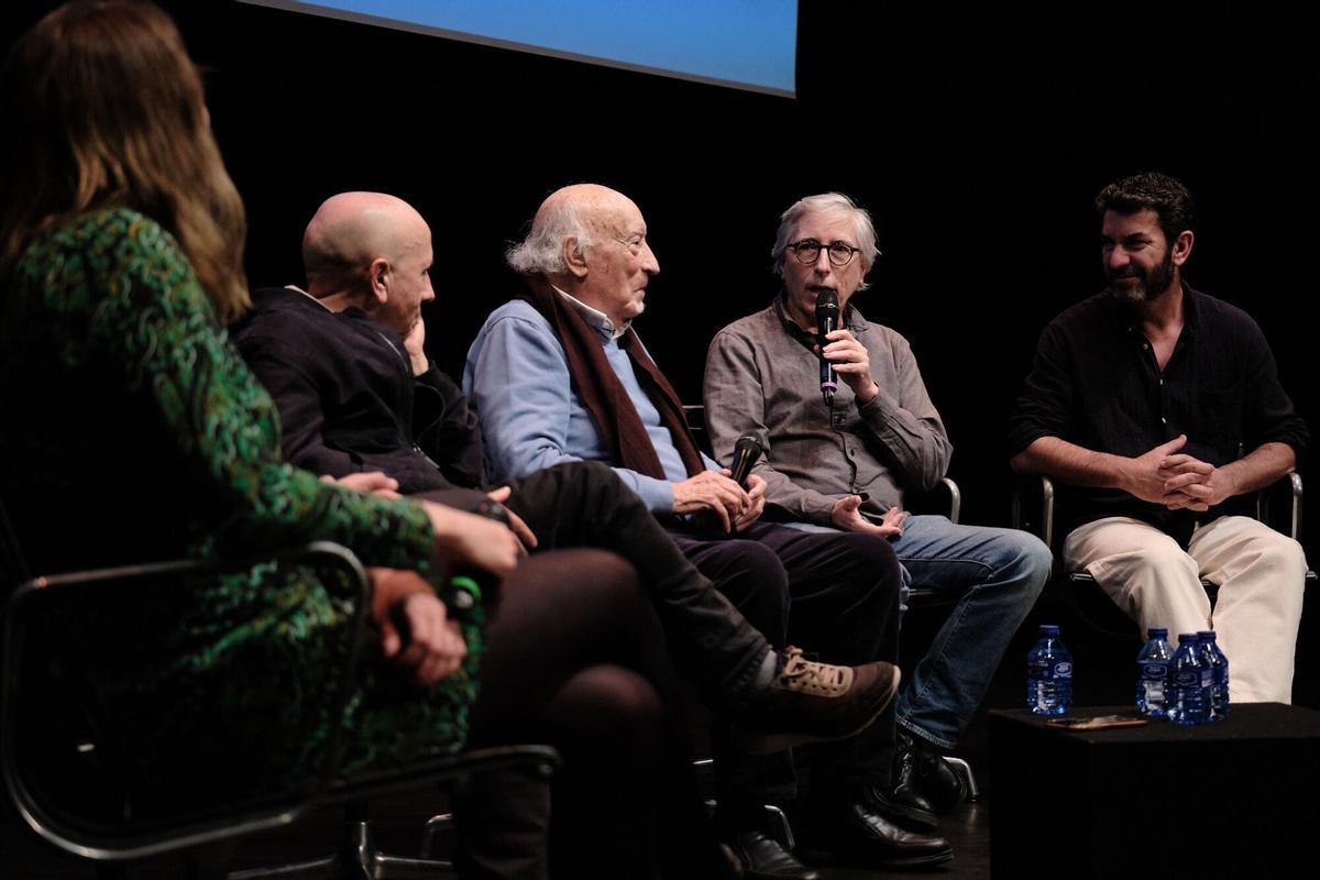 Presentación de la película 'Mañana seré feliz' con Manuel Vicent de Luis Alegre y David Trueb