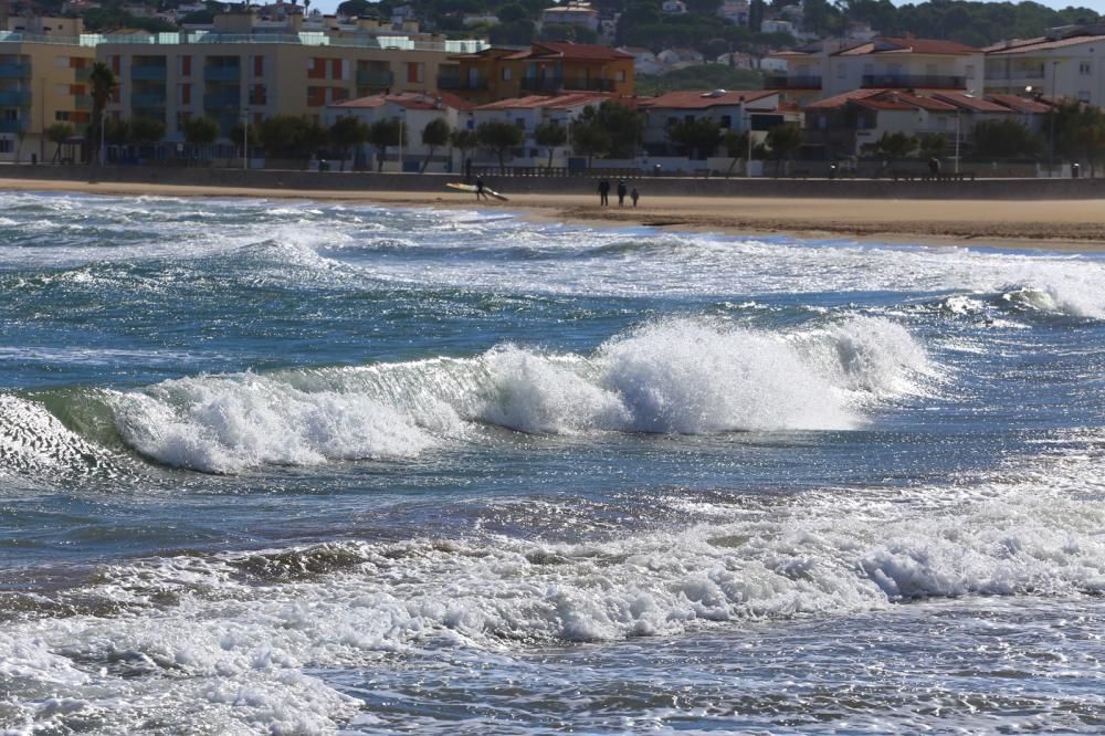 Temporal marítim a l''Empordà