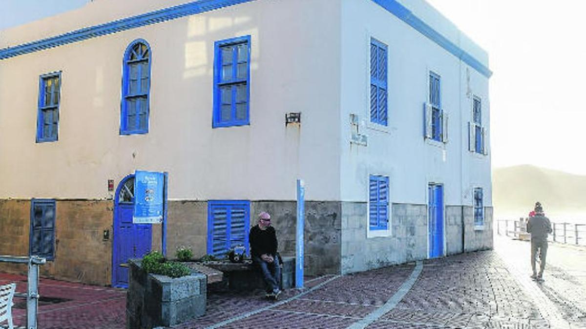 Casa de Manuel Padorno en Punta Brava, en el paseo de Las Canteras