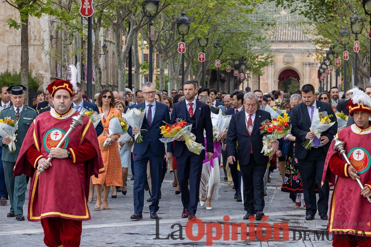 Misa del día 1 de mayo en honor a la Vera Cruz de caravaca