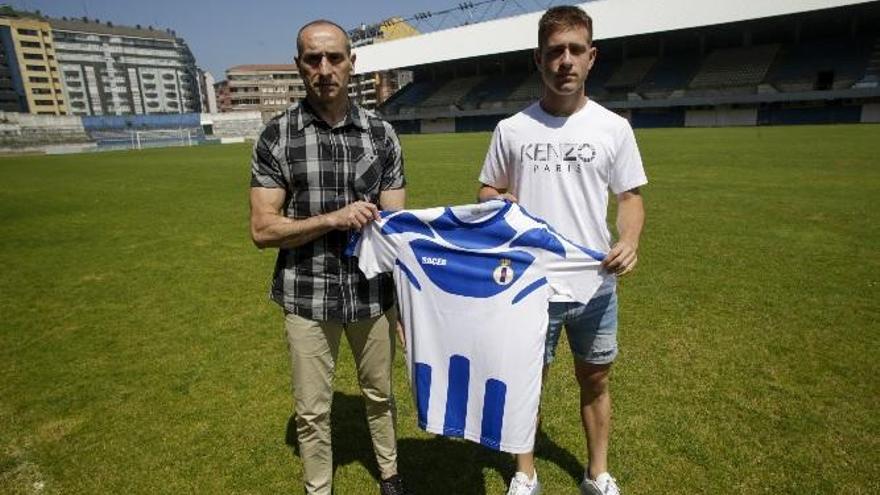 Cayarga, nuevo jugador del Avilés: &quot;Vengo a luchar por el ascenso&quot;