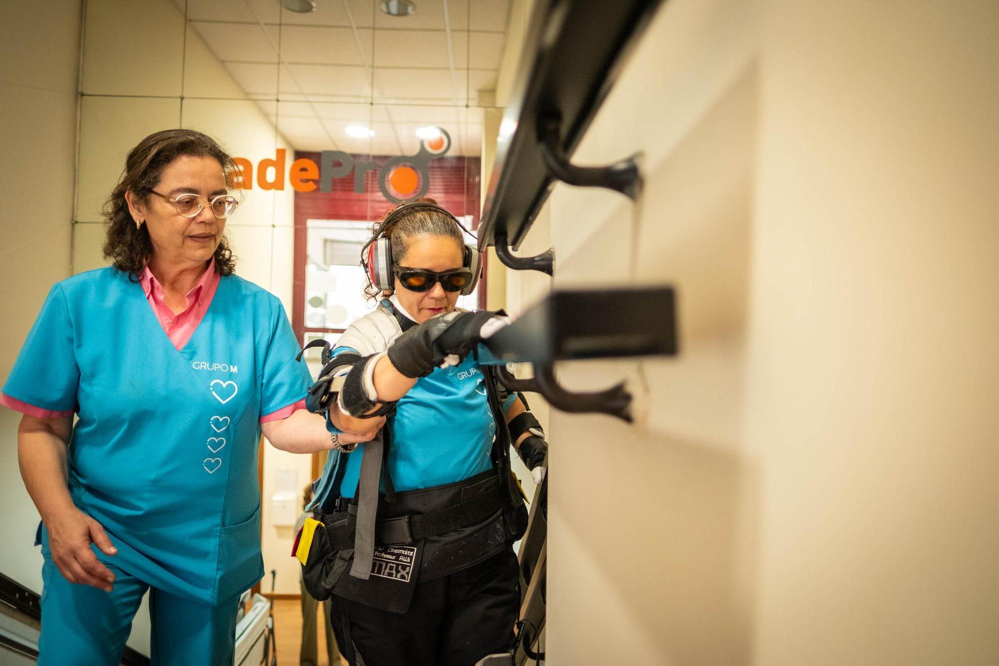 Traje Max, el traje que simula el envejecimiento