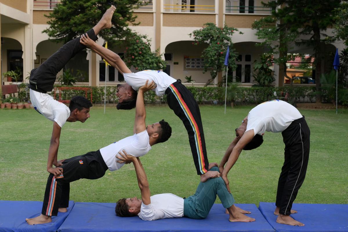 Día Internacional del Yoga en la India