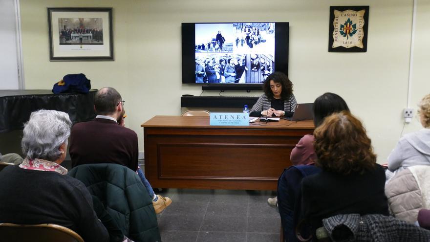 Gemma Domènech qualifica «d’acte de justícia» estudiar el paper de la dona a l’exili