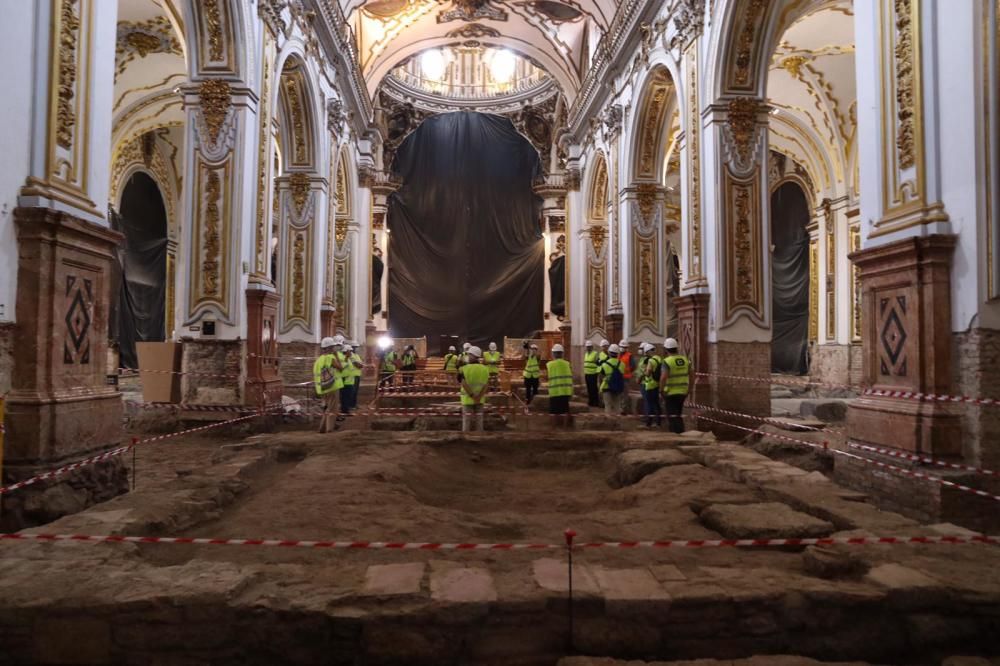 Obras de restauración en la Iglesia de los Santos Mártires