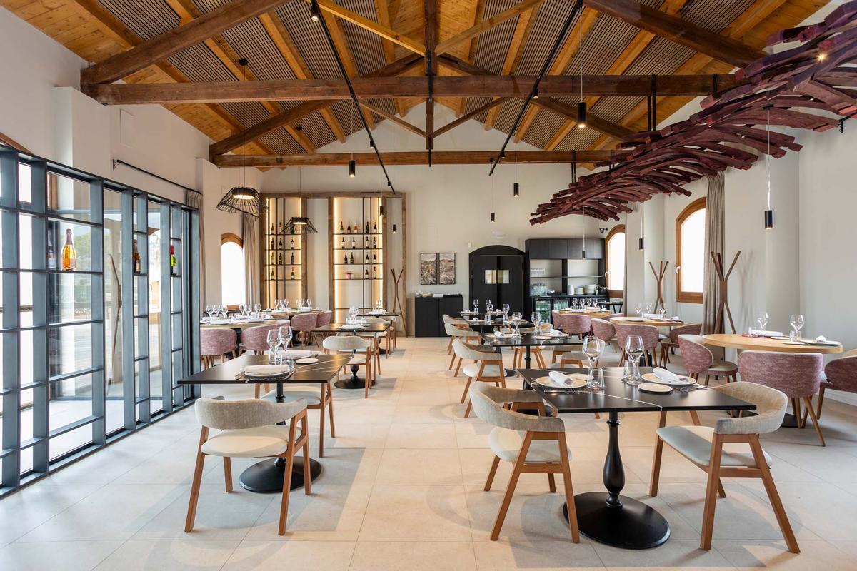 La Finca Calderón cuenta con un restaurante gastronómico.