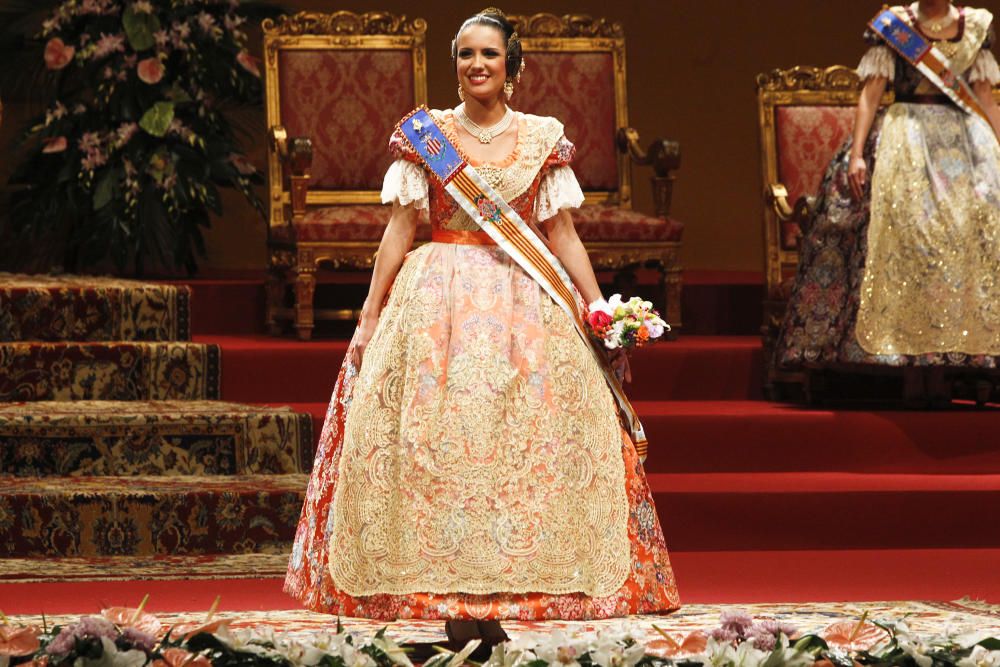 Exaltación de Raquel Alario como Fallera Mayor de Valencia 2017