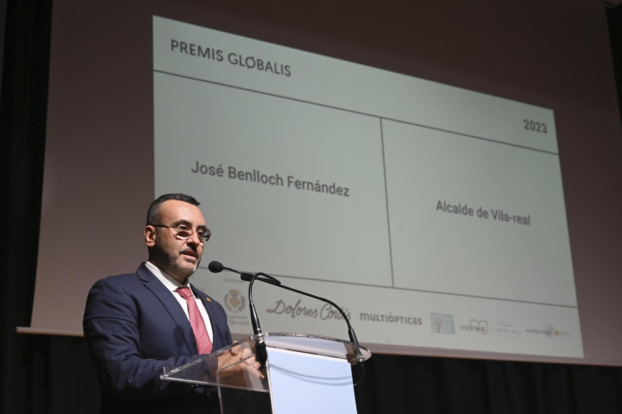 Las imágenes de la entrega de los Premios Globalis en Vila-real