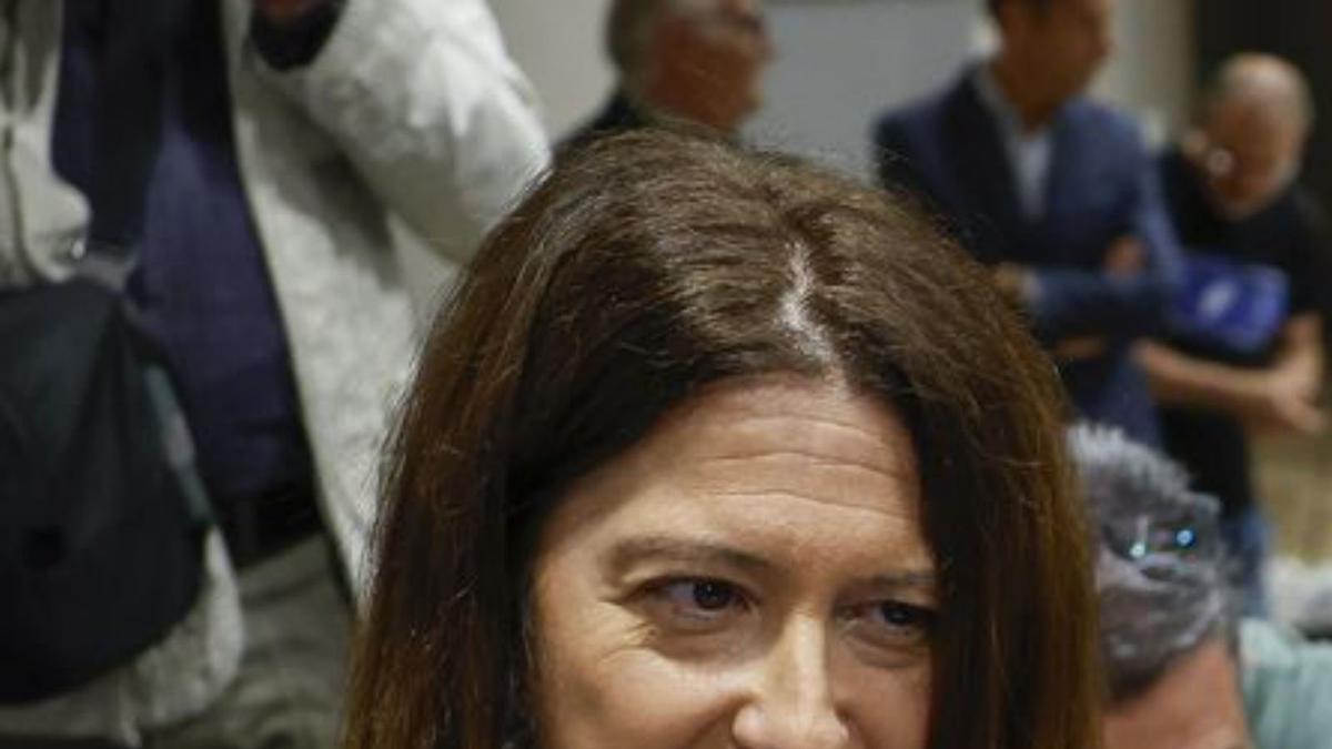 Leire Díez, dimecres passat. | CHEMA MOYA / EFE