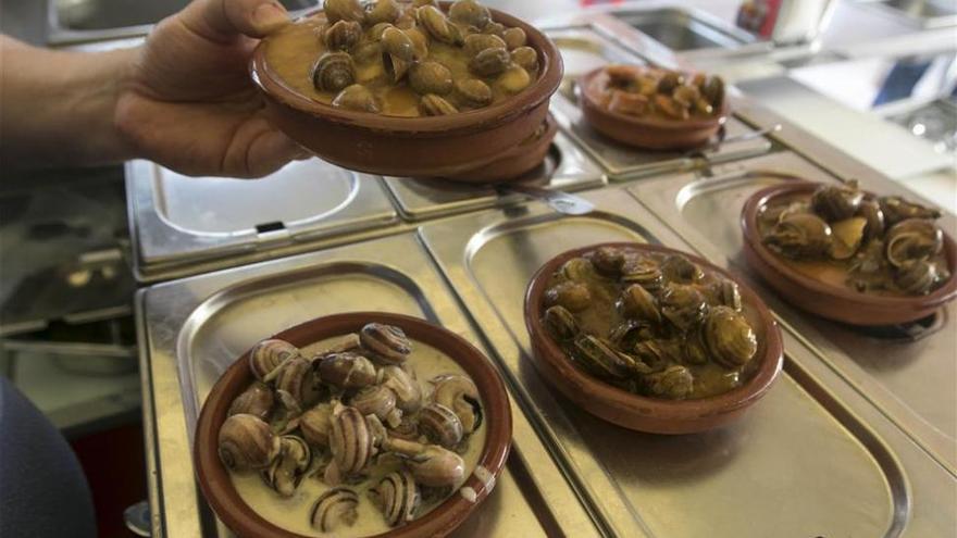 Una tonelada de caracoles guisados en &#039;Las Setas&#039;