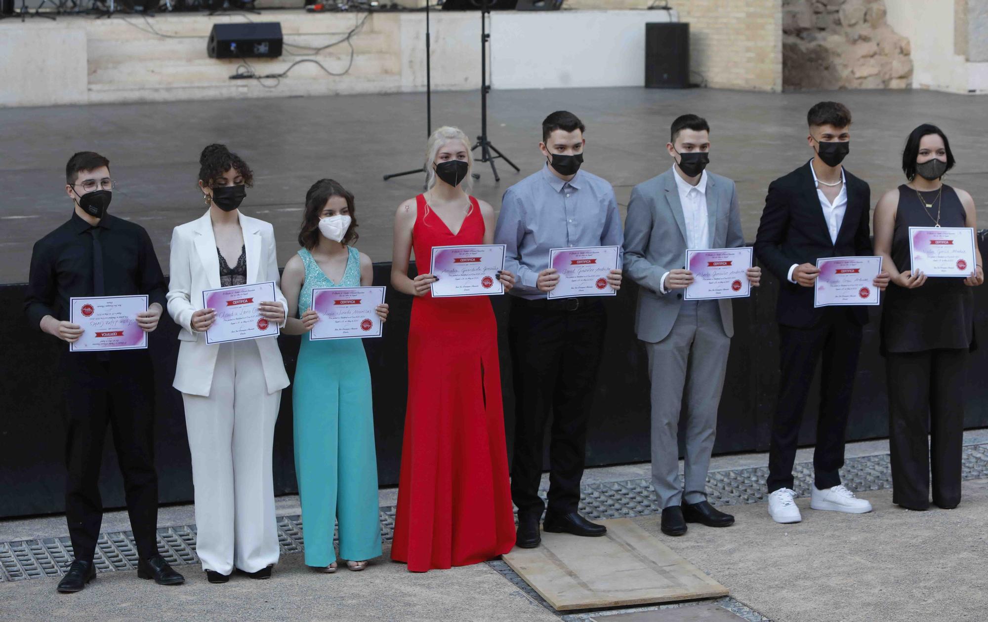 Graduación del IES Clot del Moro en el Teatro Romano de Sagunt.