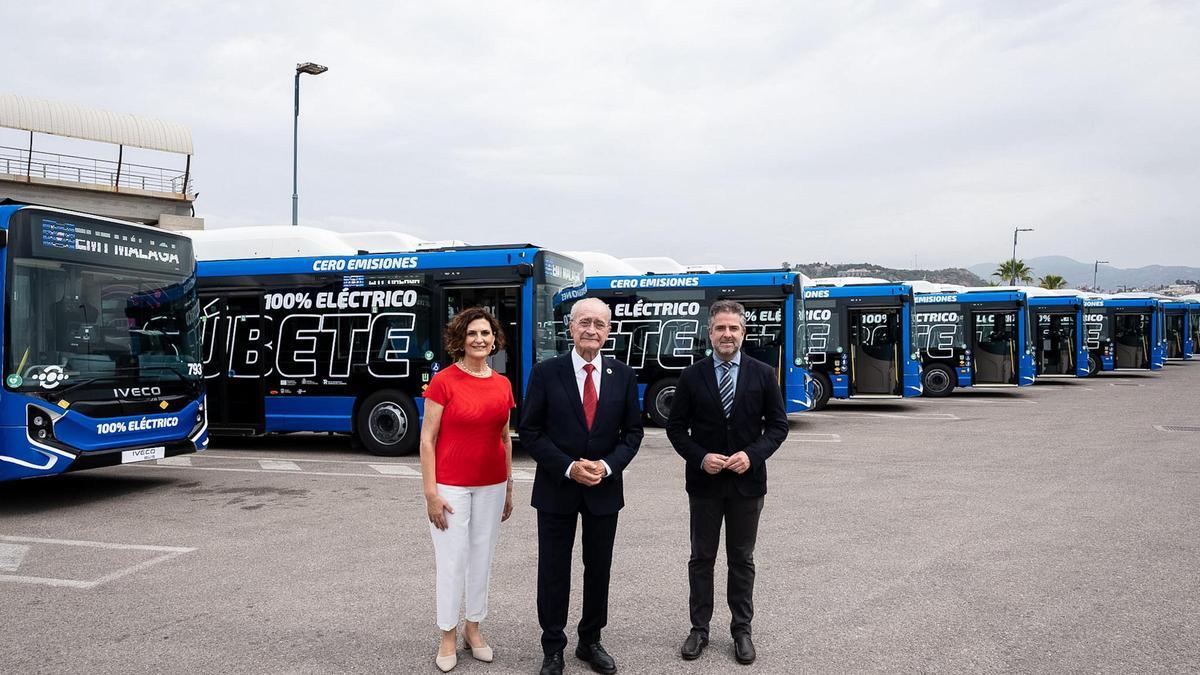 Nuevos autobuses eléctricos de la EMT.