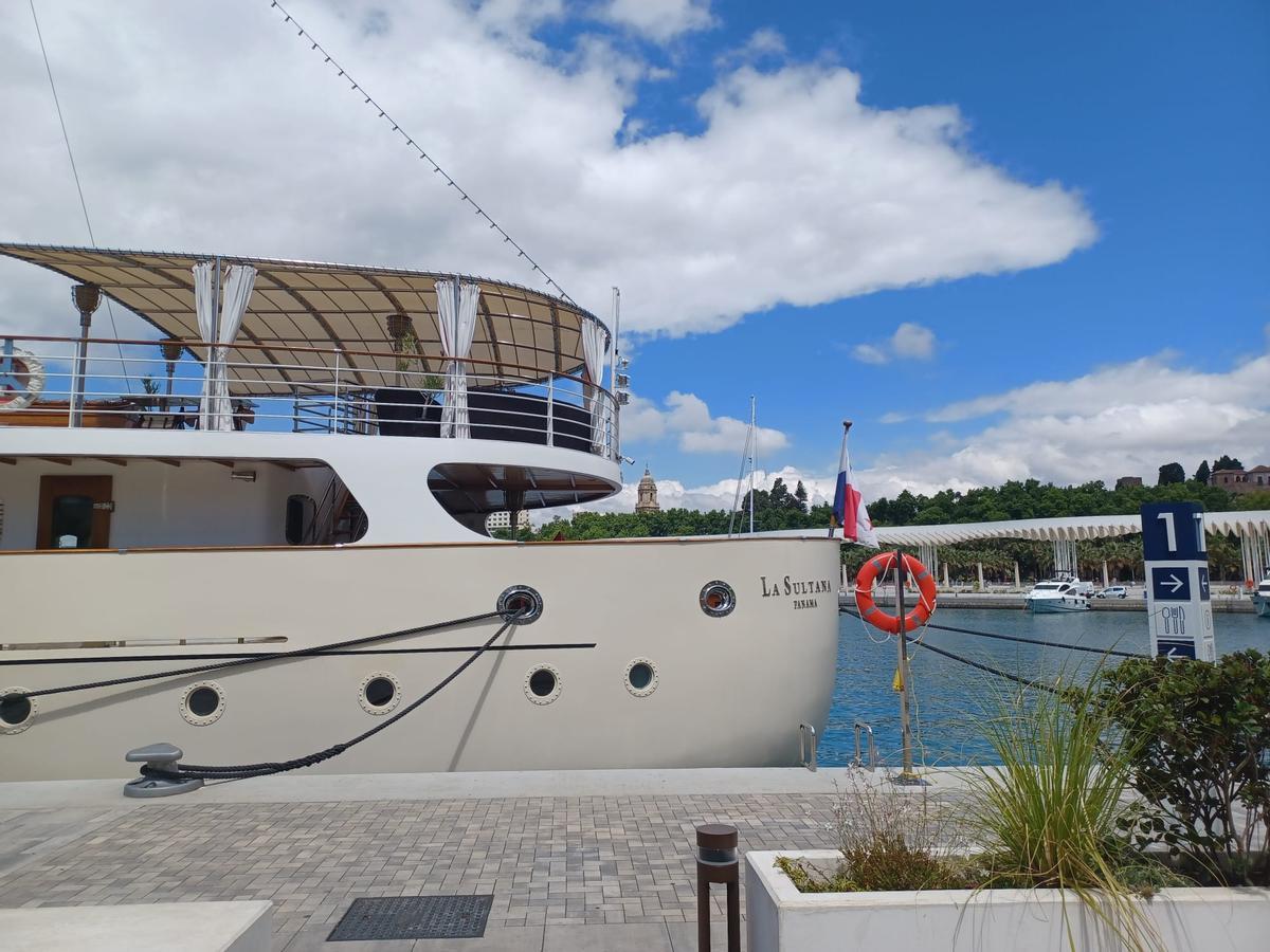 La Sultana, en el Puerto de Málaga