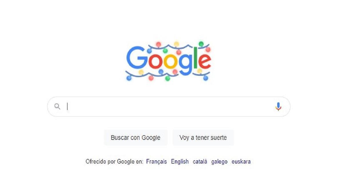 Google se adelanta con su doodle a las fiestas navideñas de 2021