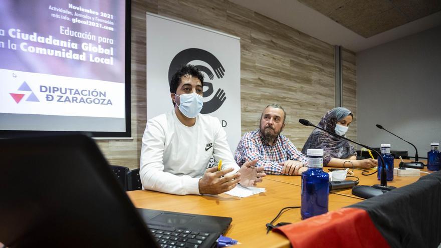 Jornada sobre los derechos humanos en el Sáhara Occidental, enmarcada en el programa Comunidad Glocal de la Diputación de Zaragoza.