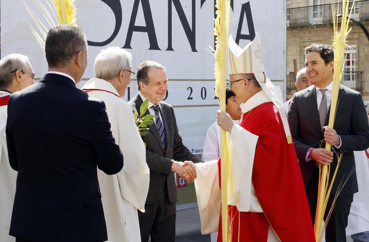 La procesión de la Borriquita de Vigo este Domingo de Ramos, en imágenes