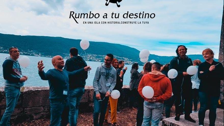 La Illa de San Simón acogió la II edición de ´Rumbo a tu destino´