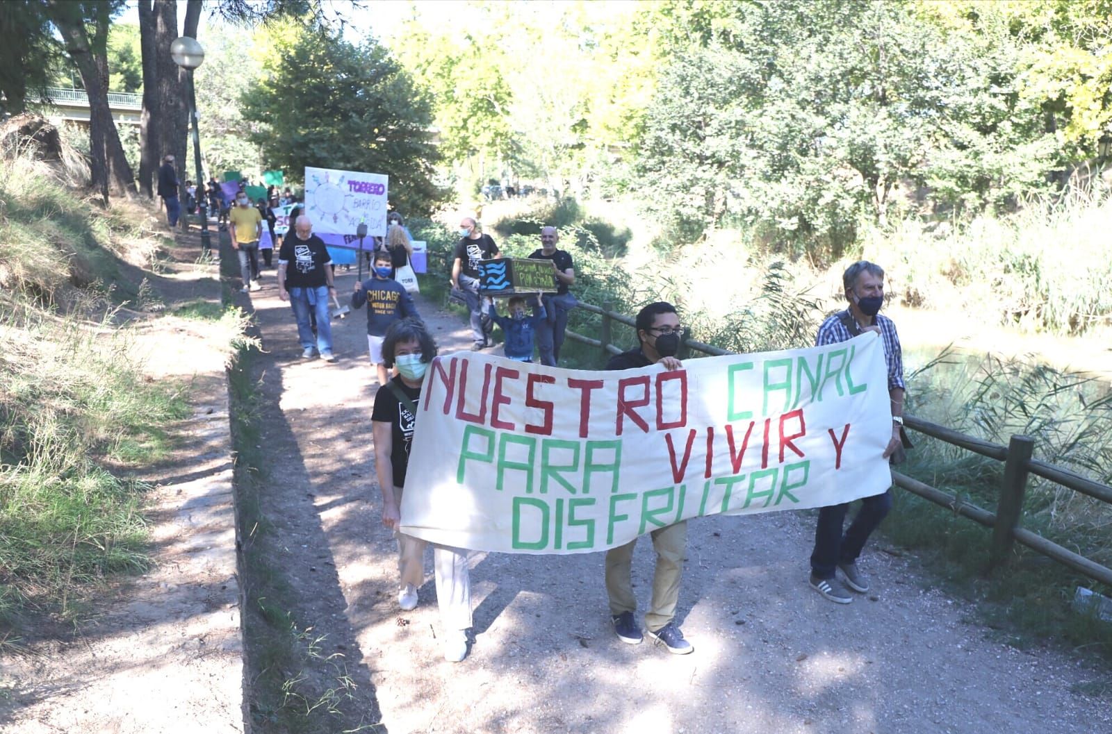 Los vecinos de Torrero piden que se aplique el plan especial del canal Imperial