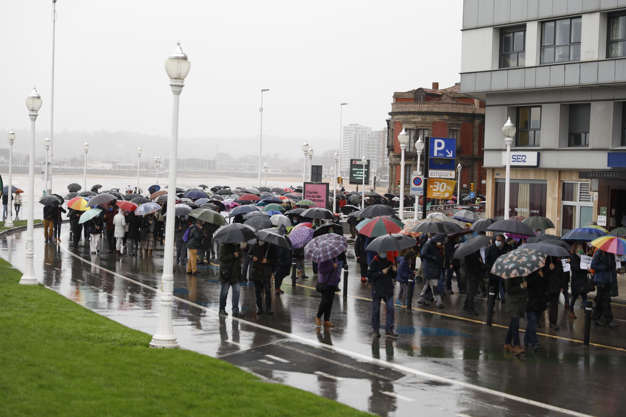 Gijón se moviliza contra la contaminación