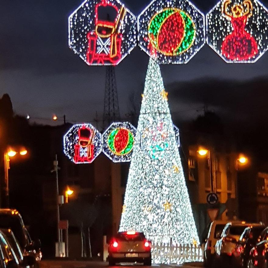 Encendido de las luces de Navidad en Los Campos