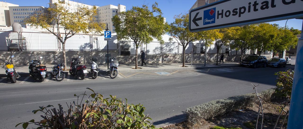 Exterior del Hospital General de Alicante.
