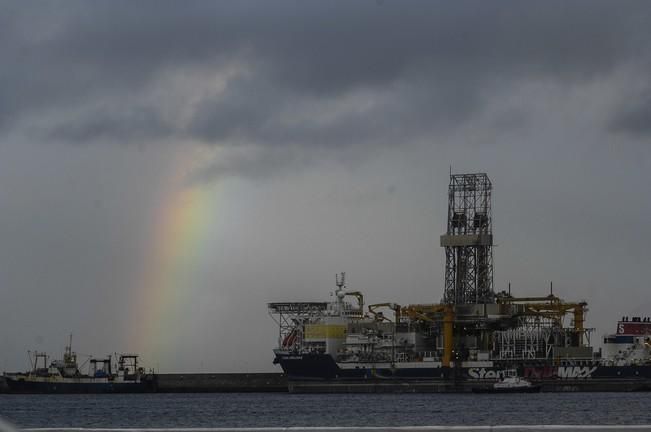 METEOROLOGIA. ARCOIRIS Y BARCO PERFORADOR