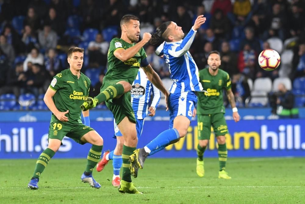 El Dépor cae ante Las Palmas en Riazor